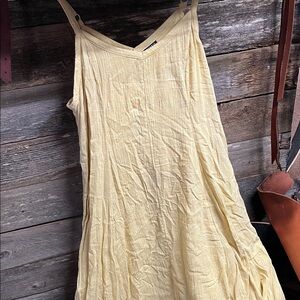 Torrid Light Yellow V-Neck Blouse